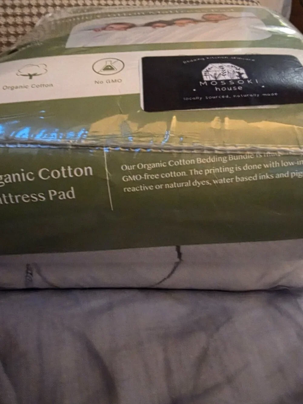 Twin Organic Cotton Mattress Cover